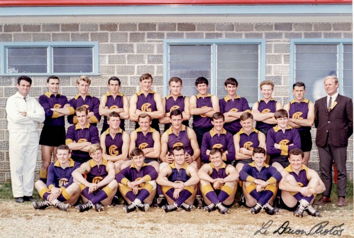 A premiership side in club colours, 1967