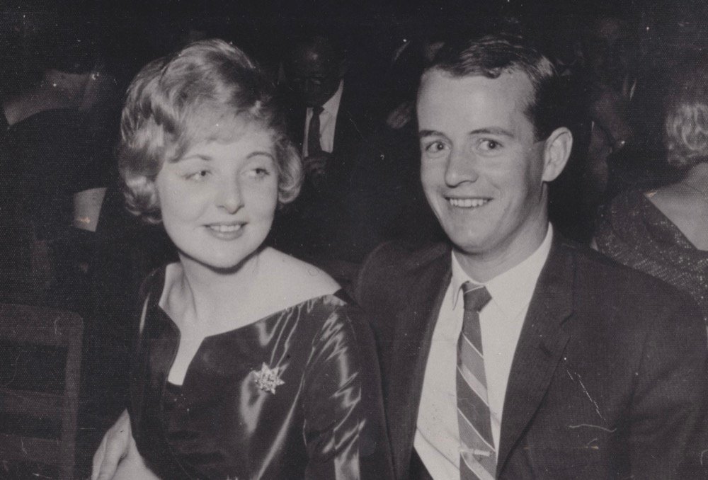 A vintage family photograph